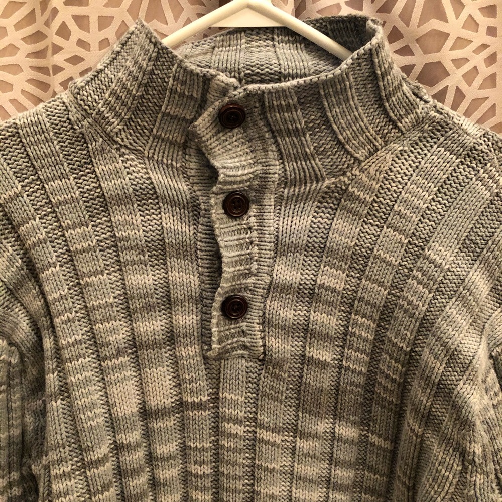 Men’s Gap Long Sleeve High Quality Grey Sweater - Picture 2 of 6